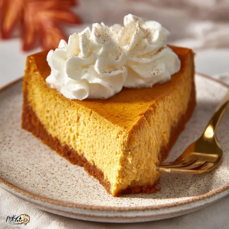 Crustless Pumpkin Pie