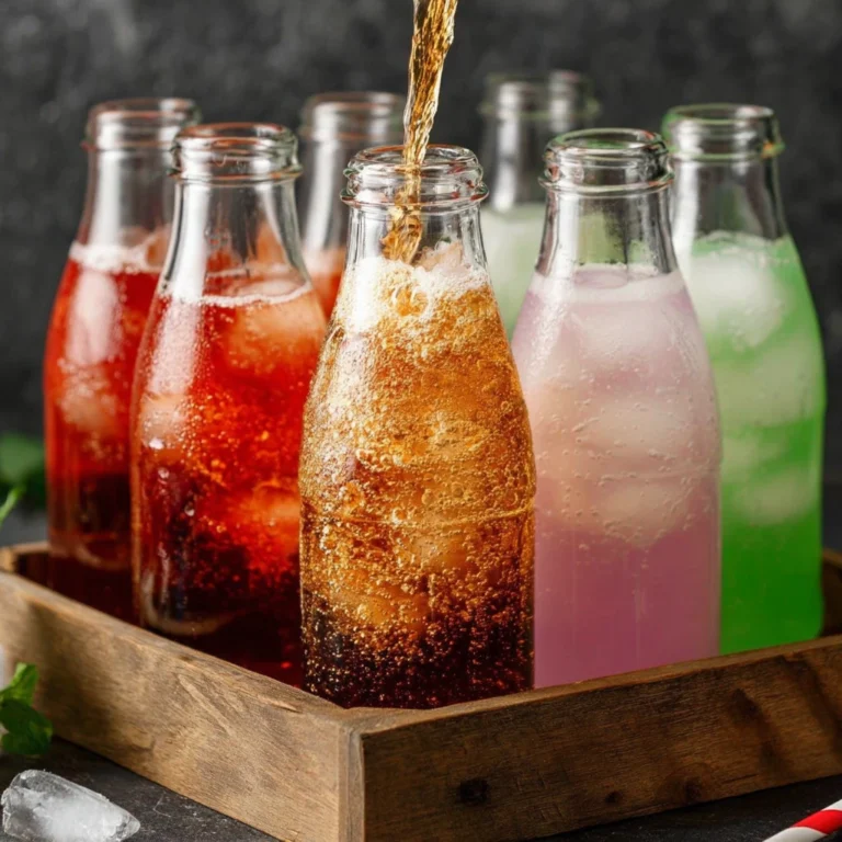 Homemade Real Fruit Irish Cream Soda