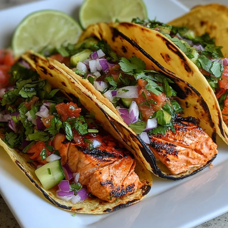 Irresistible Chipotle Lime Salmon Tacos Recipe