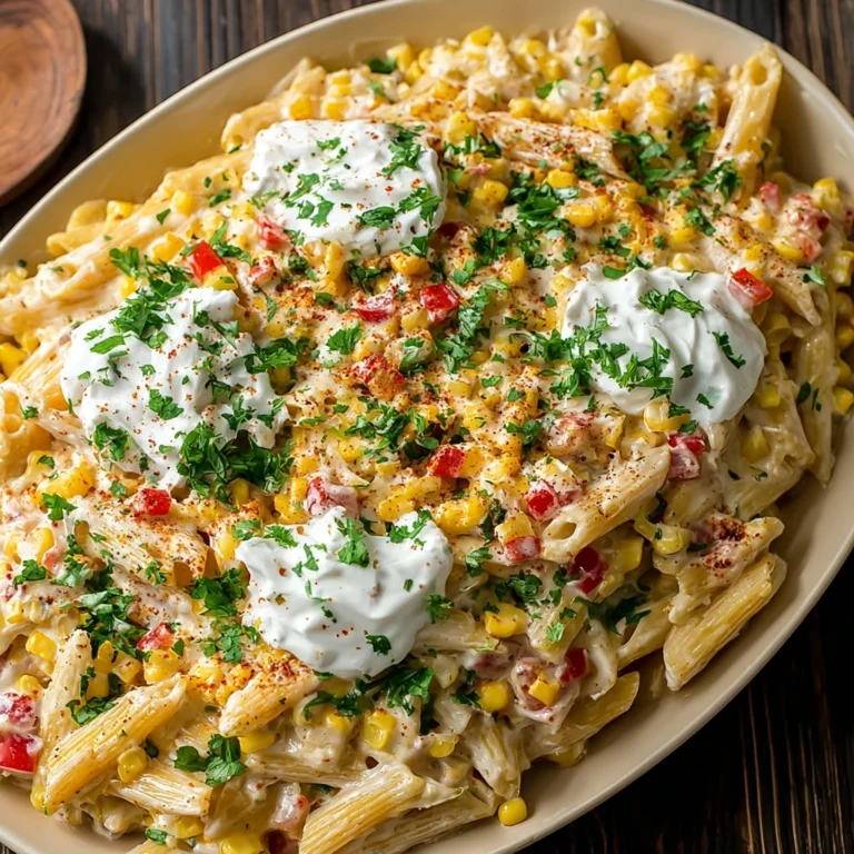 Irresistible Mexican Street Corn Pasta Bake Recipe