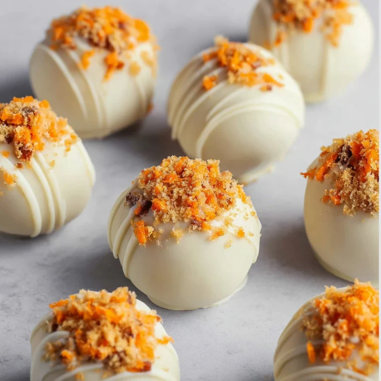 Carrot Cake Truffles