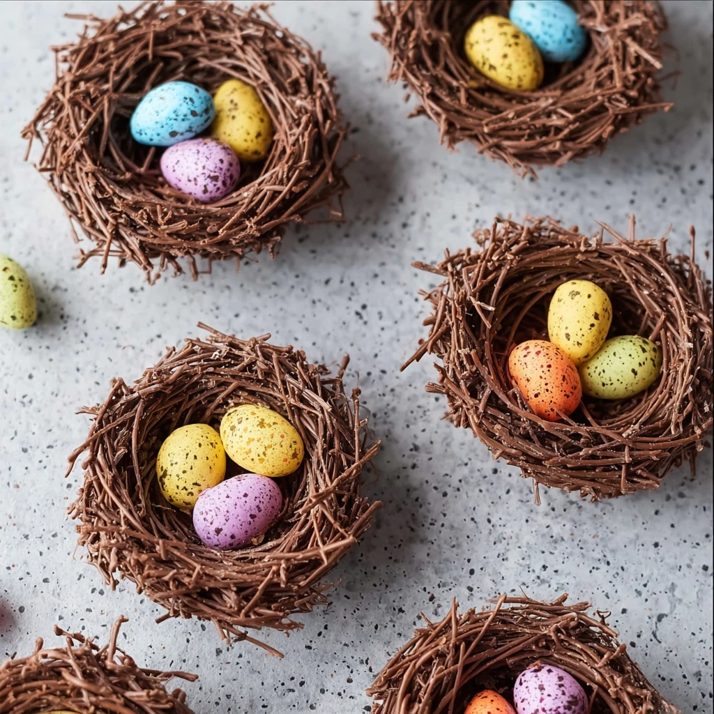 Four Ingredient Nobake Easter Nests
