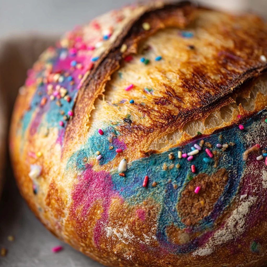Funfetti Sourdough Bread